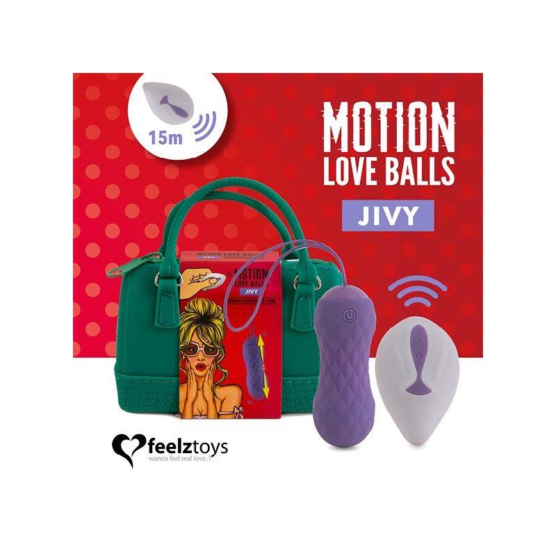 FeelzToys - Remote Controlled Motion Love Balls Jivy